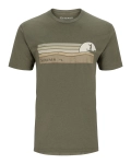 Simms Sunset T-Shirt Military Heather 3XL