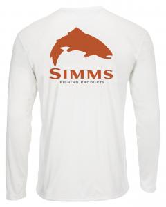Simms Solar Tech Tee Trout Logo Simms Solar Tech Tee Trout Logo